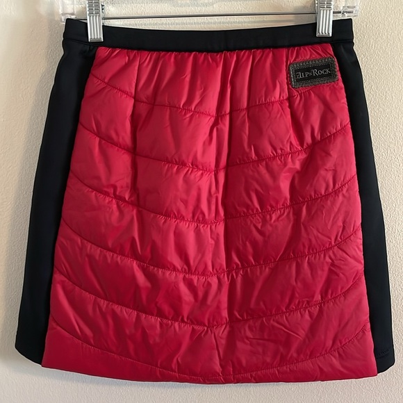 Alp N Rock Valentina Skirt Women’s Size XS Mini Puffer Insulated Outdoor‎ Red - Picture 7 of 12